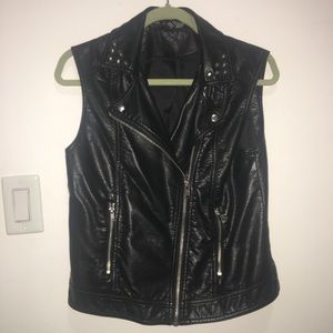 H&M Faux Leather Vest
